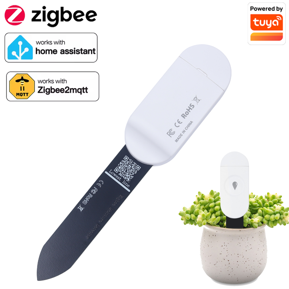 Smart Garden Sensors - Tuya Zigbee Temperature Humidity Moisture Detector