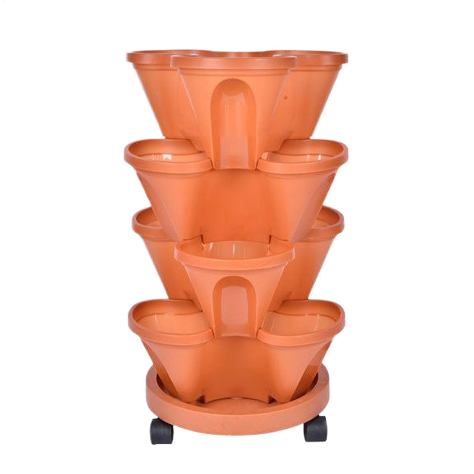 Four-tier Stackable Planter,Ve - огляд і ціна Vertical Planter Tower