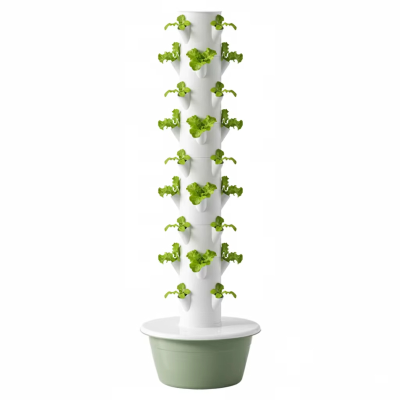 9 Layer Hydroponic Tower Growi - огляд і ціна Vertical Planter Tower