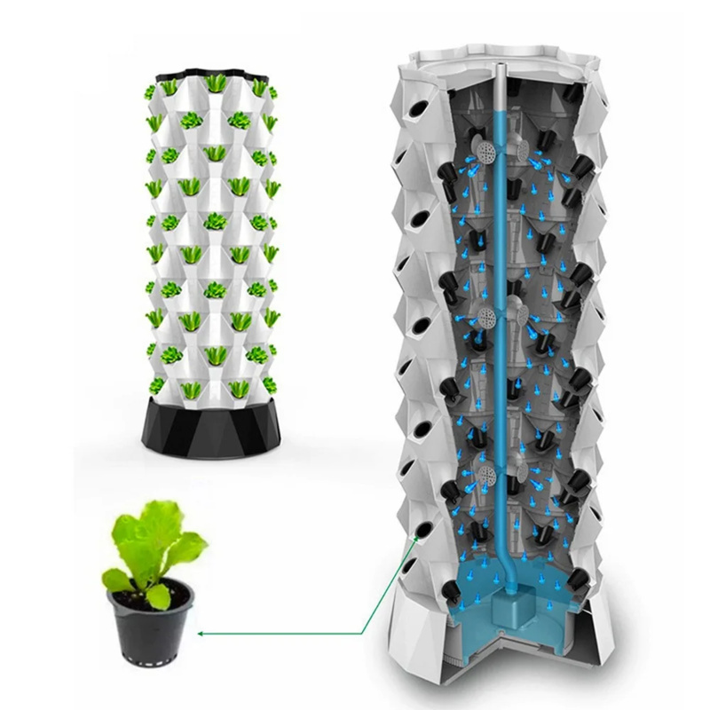 Vertical Grow Tower, Pineapple - огляд і ціна Vertical Planter Tower