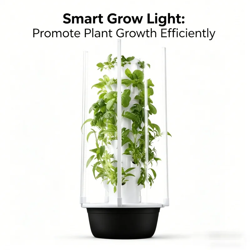 5-Layer Spacetree Hydroponic T - огляд і ціна Vertical Planter Tower