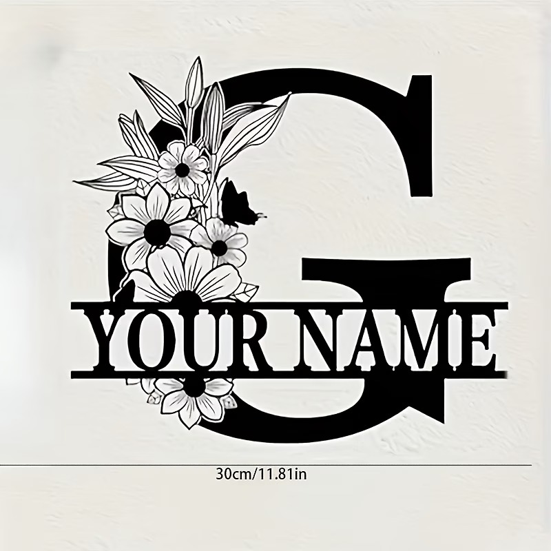 Custom Surname Metal Sign, Cou - огляд і ціна Smart Garden In Home