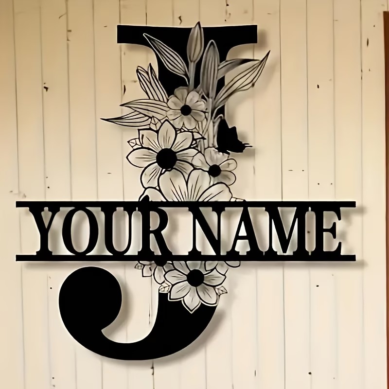 Custom Surname Metal Sign, Cou - огляд і ціна Smart Garden In Home