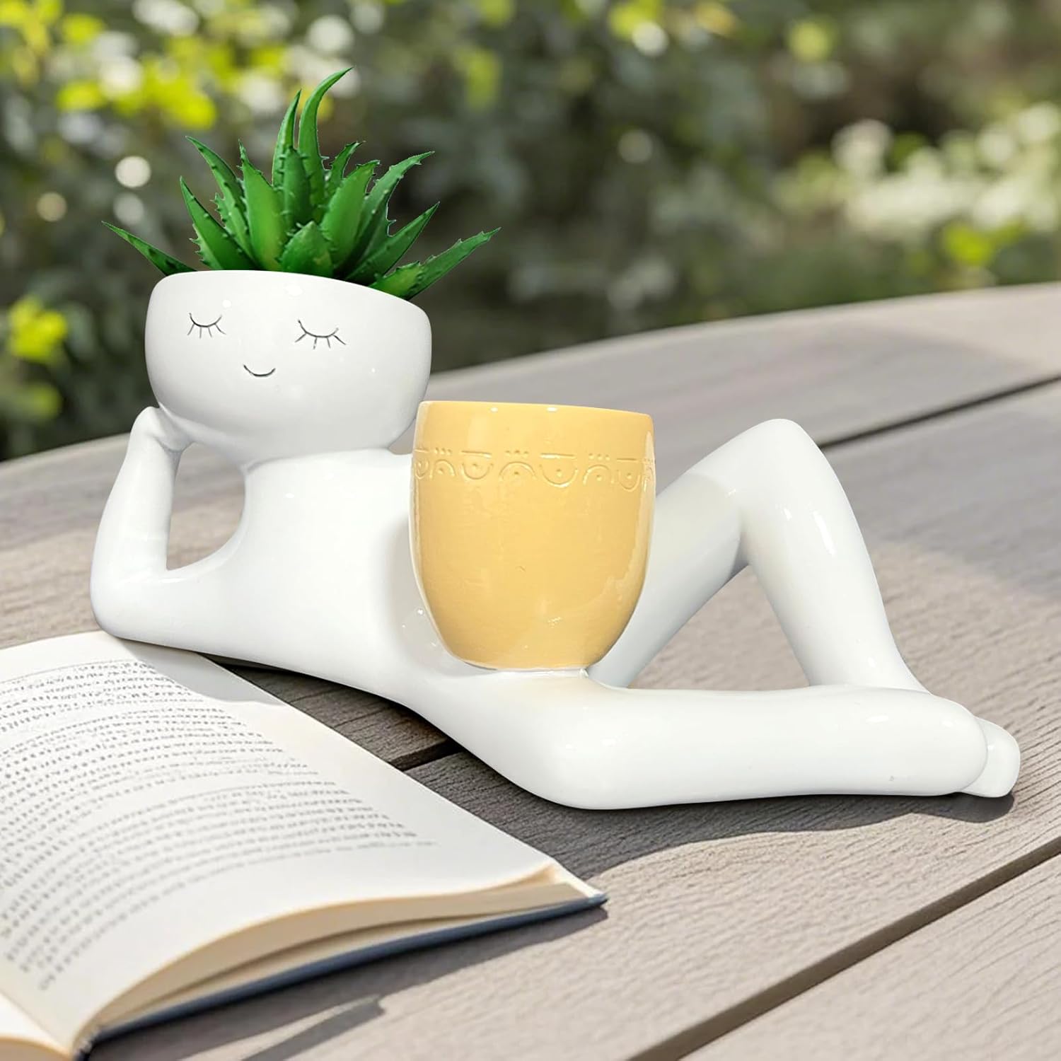 Lazy Little Guy Planter Unique - огляд і ціна Smart Garden In Home