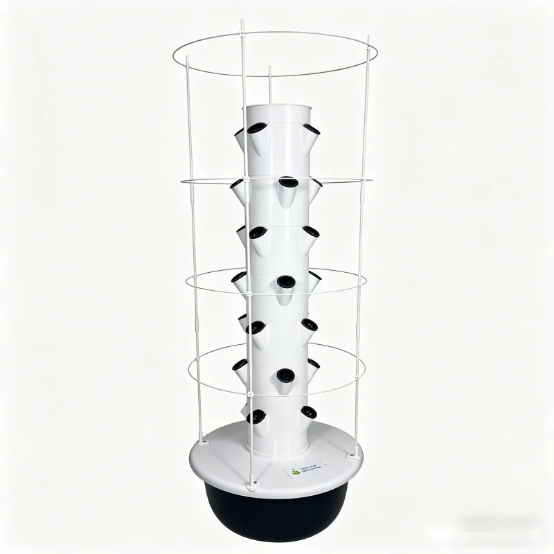 9 Layer Aeroponic Hydroponic V - огляд і ціна Vertical Planter Tower
