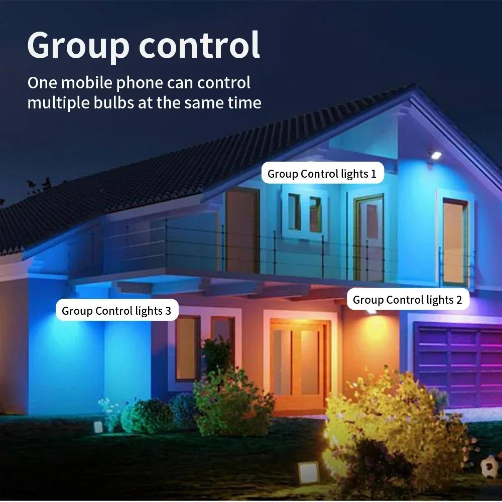 LED Outdoor Wall Light RGBCCT  - огляд і ціна Smart Zigbee Garden Light