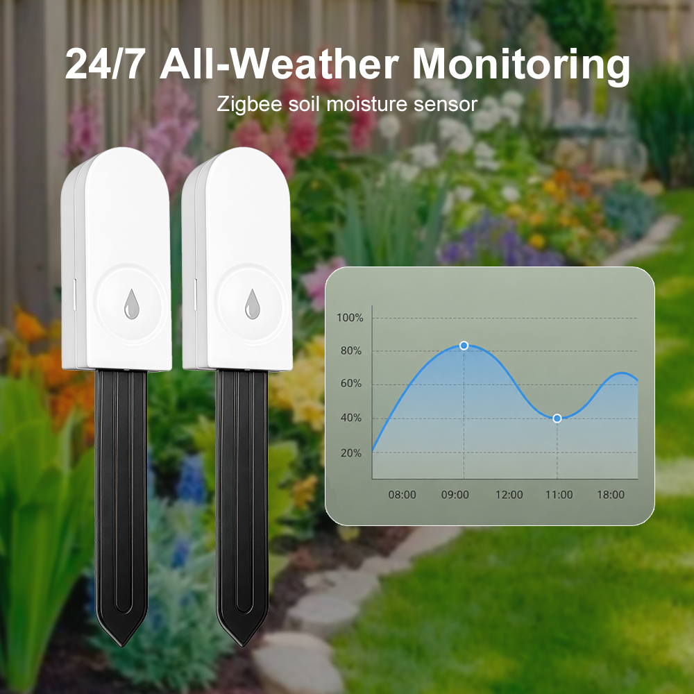 Zigbee 3.0 Soil Moisture Senso - огляд і ціна Smart Garden Sensors