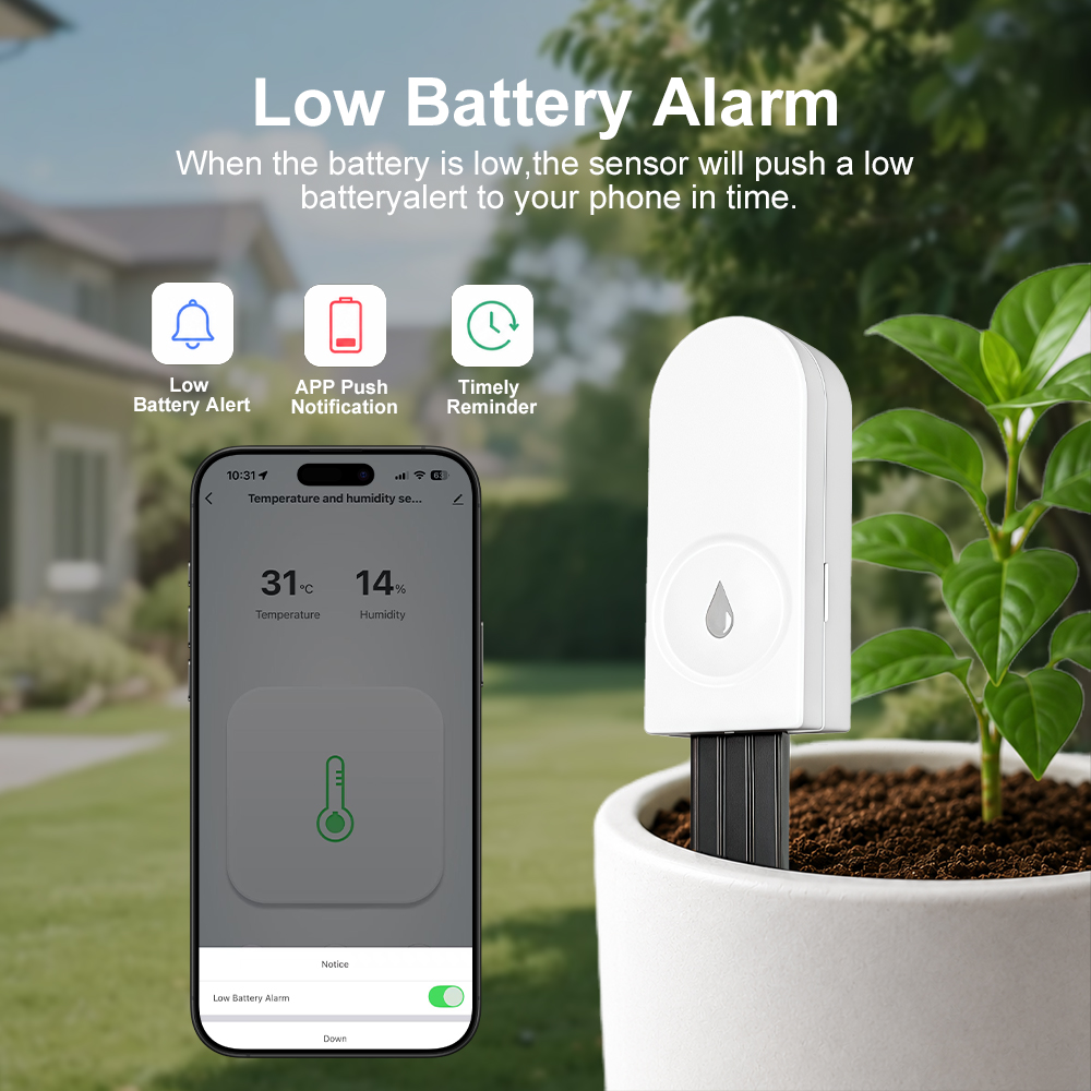 Zigbee 3.0 Soil Moisture Senso - огляд і ціна Smart Garden Sensors
