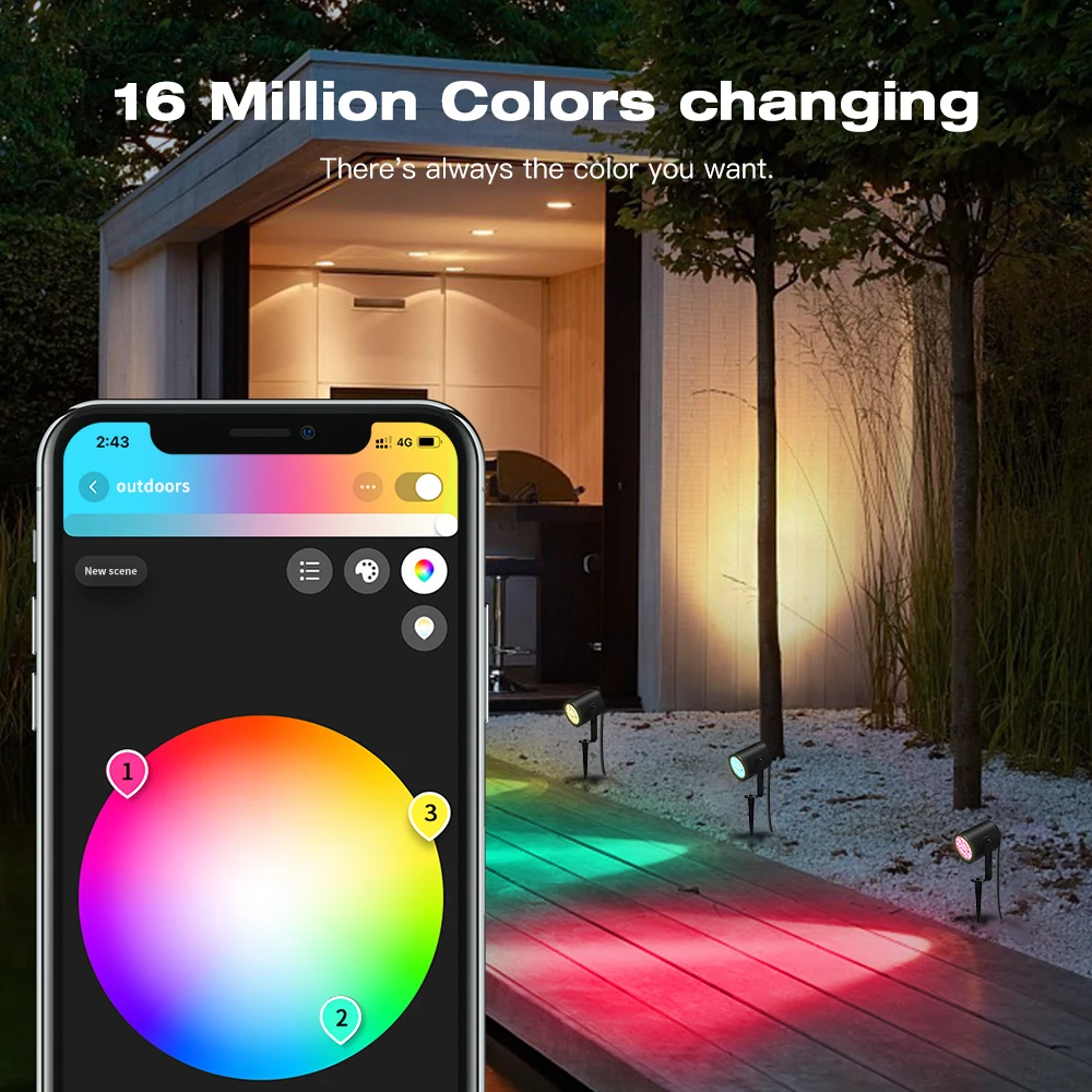 GLEDOPTO Zigbee 3.0 7W Smart G - огляд і ціна Smart Zigbee Garden Light