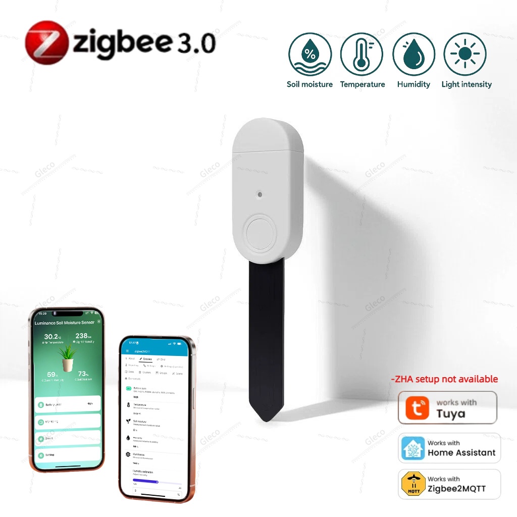 4in1 Zigbee Soil Moisture Temp - огляд і ціна Smart Zigbee Garden Light