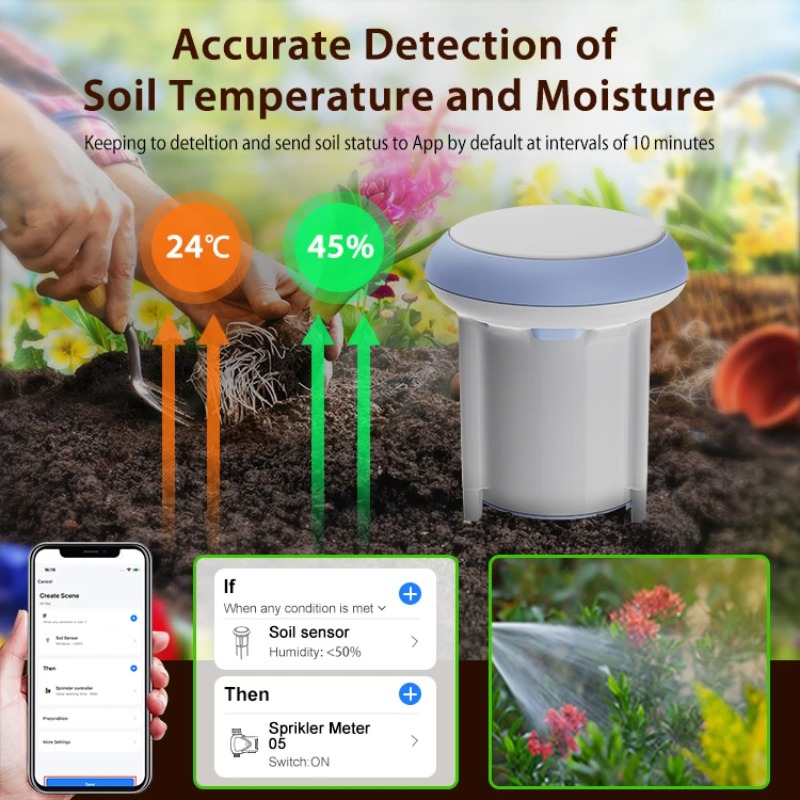 New Smart Soil Sensor Solar Mo - огляд і ціна Smart Garden Sensors