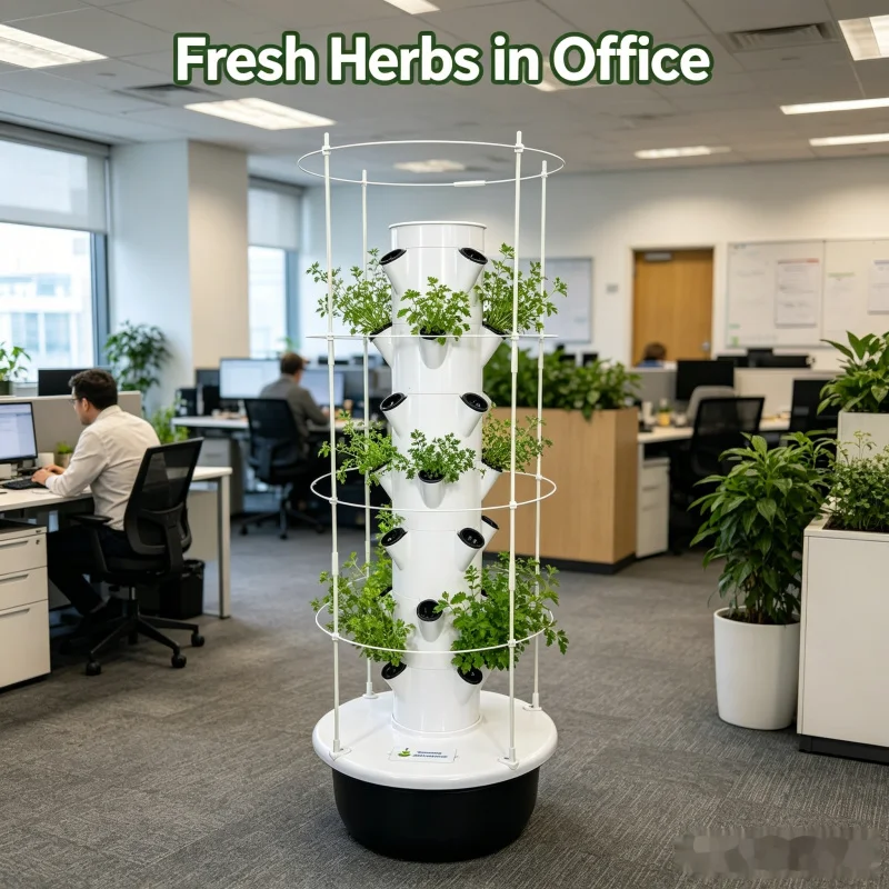Smart Vertical Hydroponic Towe - огляд і ціна Vertical Planter Tower