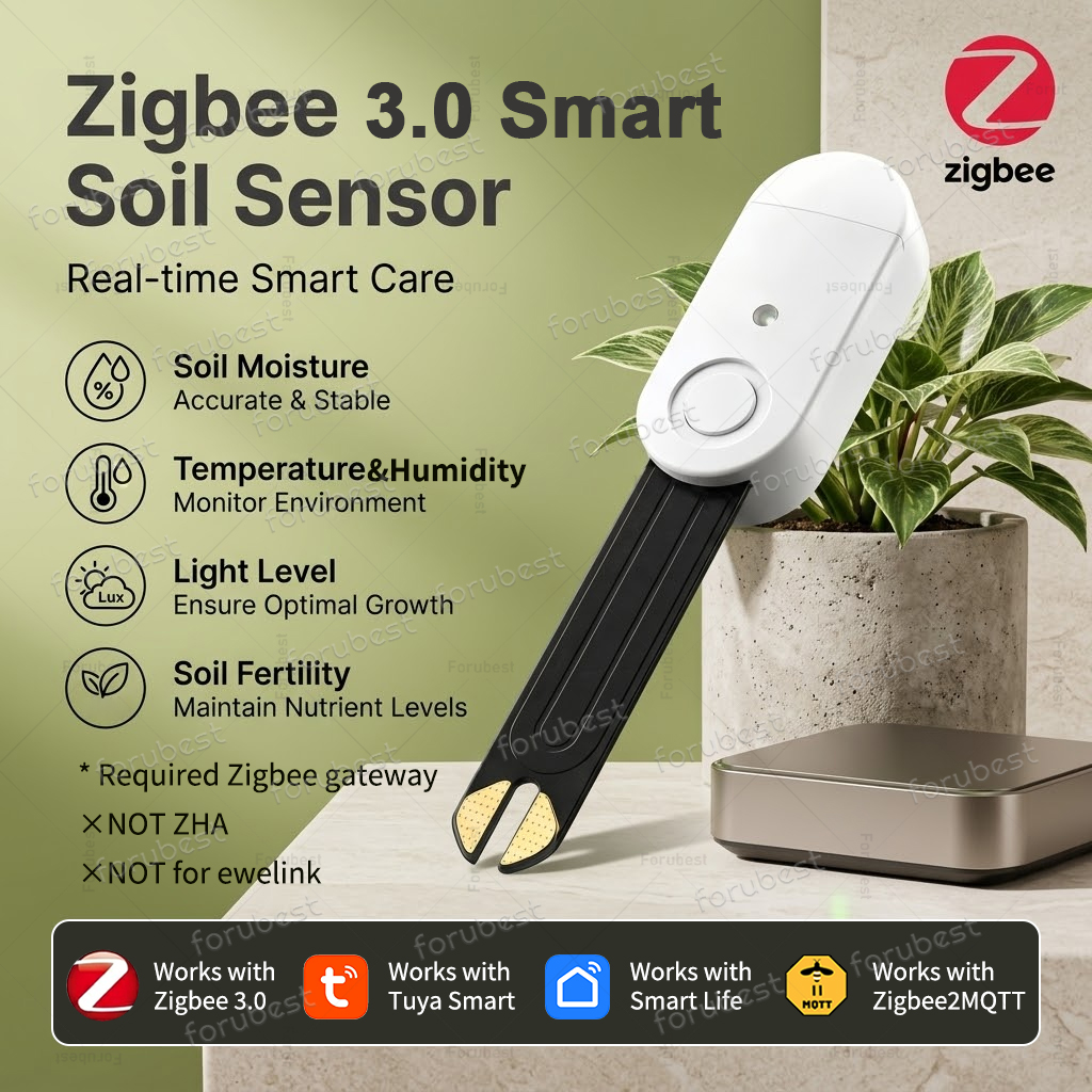 Smart ZigBee Soil Moisture Sen - огляд і ціна Smart Zigbee Garden Light