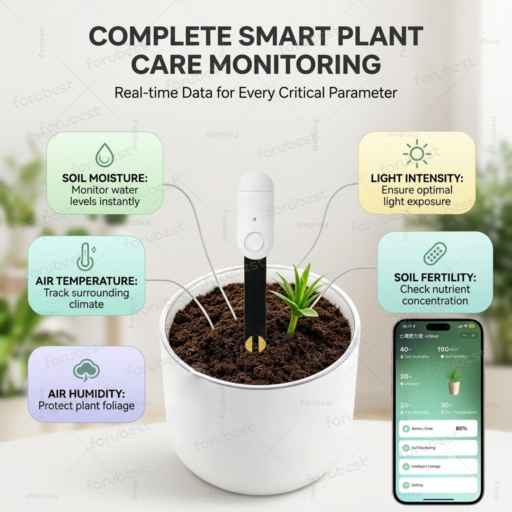 Smart ZigBee Soil Moisture Sen - огляд і ціна Smart Zigbee Garden Light
