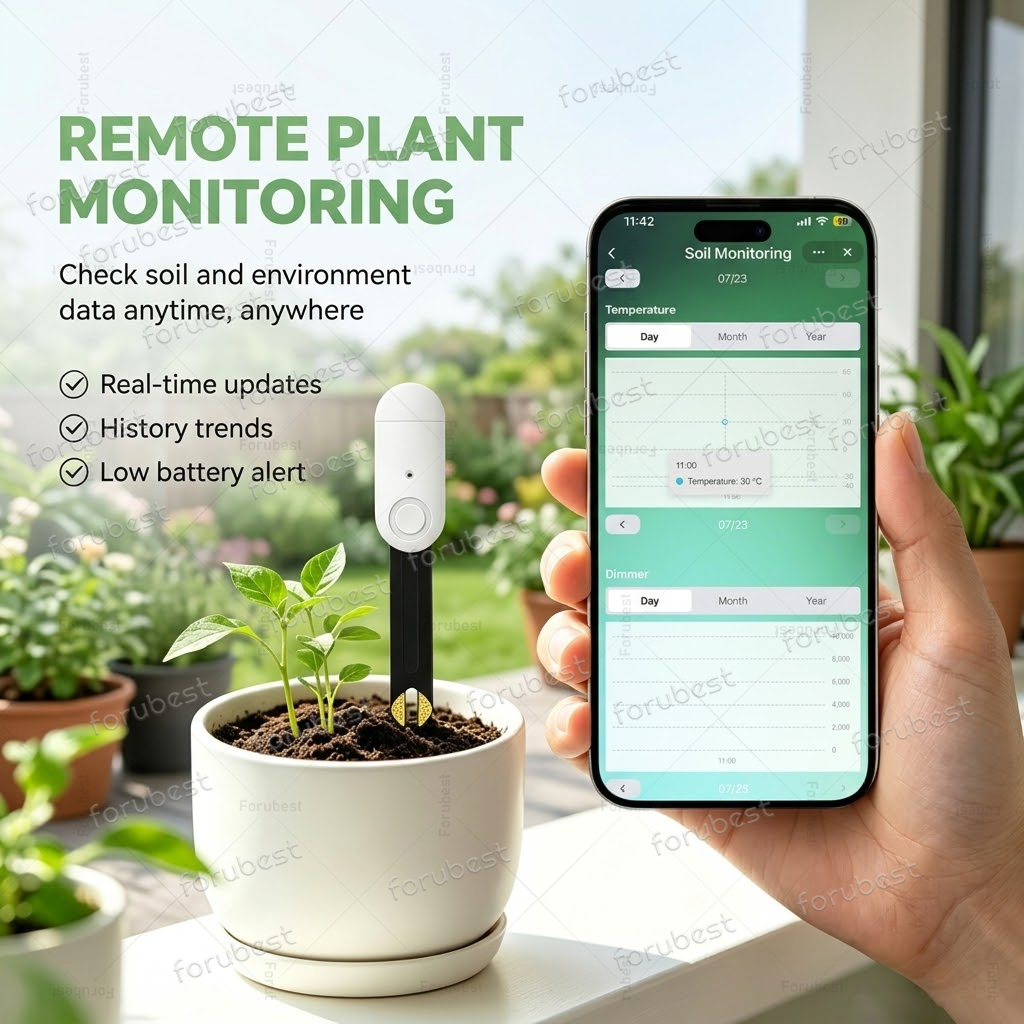 Smart ZigBee Soil Moisture Sen - огляд і ціна Smart Zigbee Garden Light