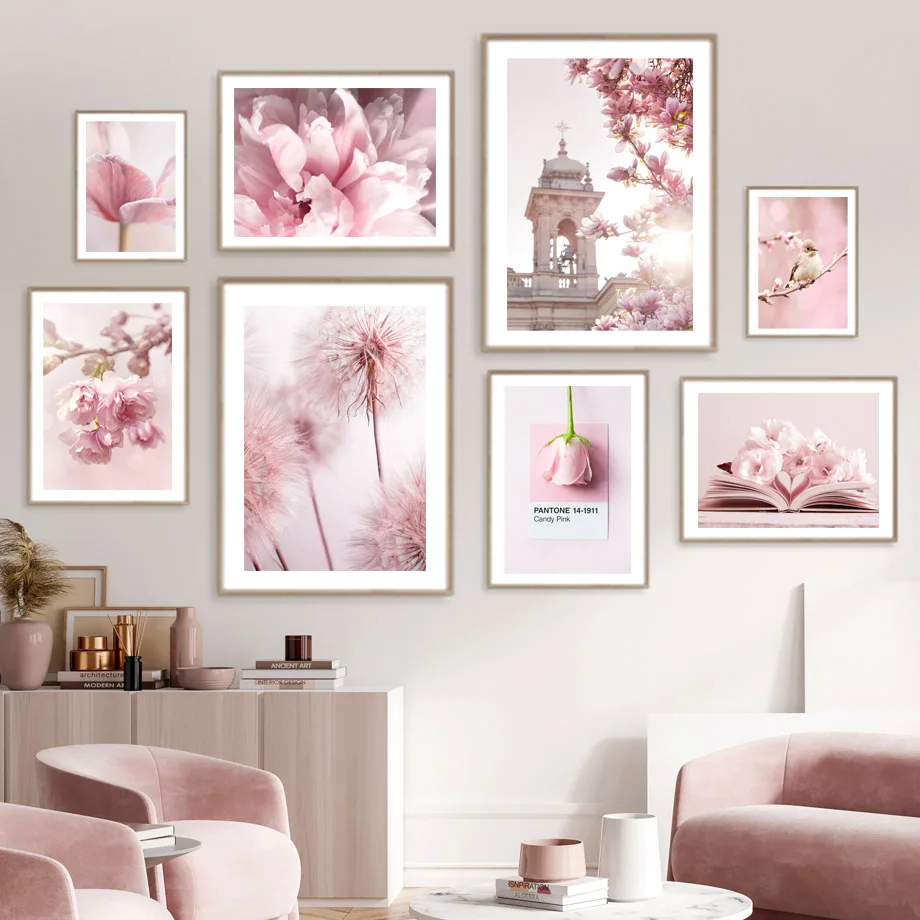 Spring Pink Rose Peony Sakura  - огляд і ціна Smart Garden In Home