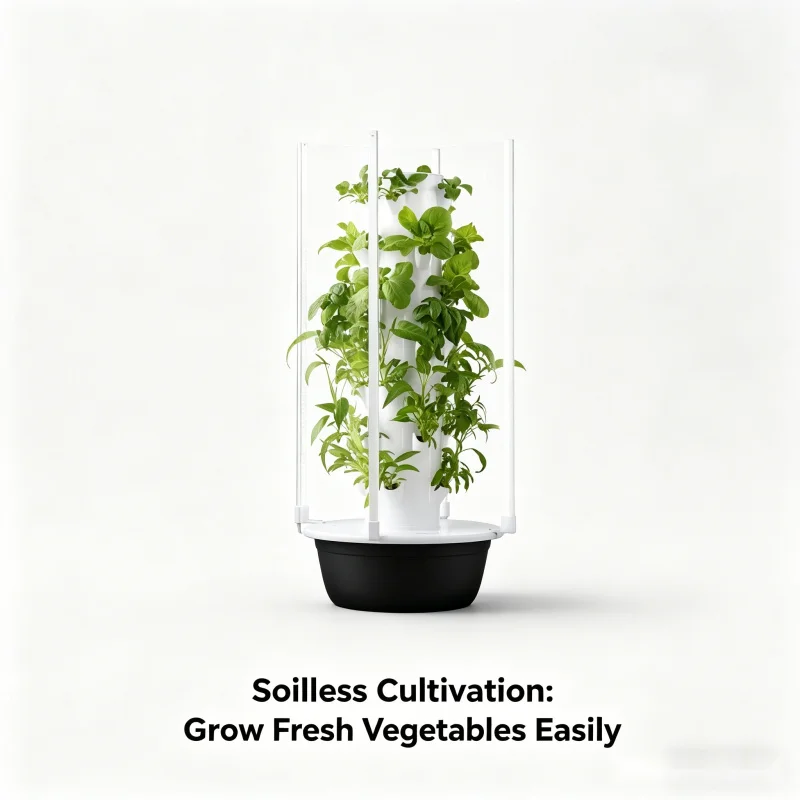 SpaceTree Vertical Hydroponic  - огляд і ціна Vertical Planter Tower