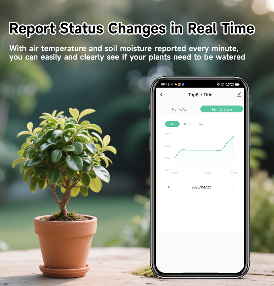 Tuya Smart WiFi Soil Tester Te - огляд і ціна Smart Garden Sensors
