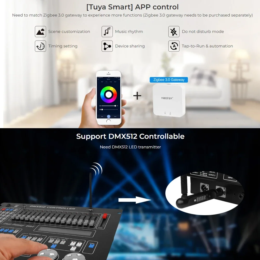Miboxer FUTC04ZR AC110V-220V Z - огляд і ціна Smart Zigbee Garden Light