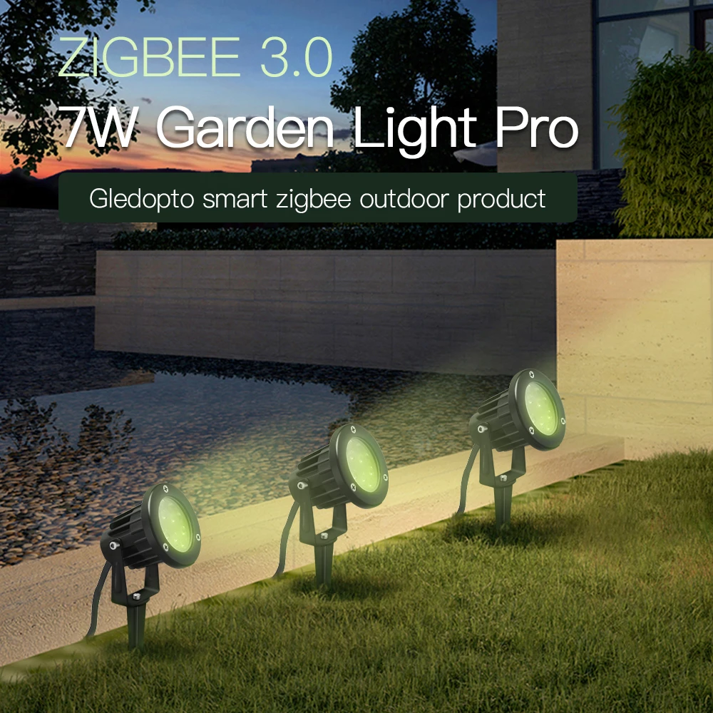 GLEDOPTO Zigbee 3.0 Smart Outd - огляд і ціна Smart Zigbee Garden Light
