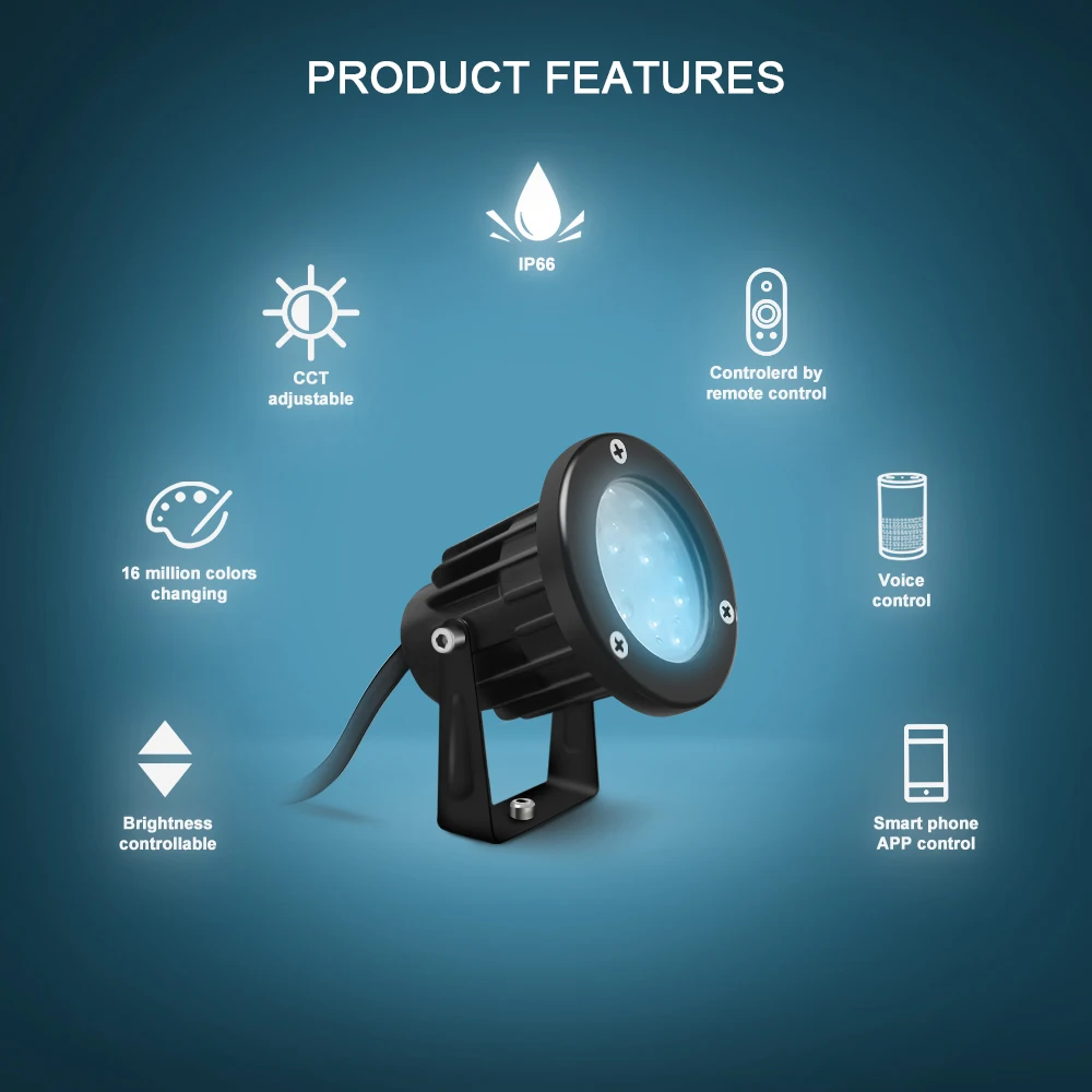 GLEDOPTO Zigbee 3.0 Smart Outd - огляд і ціна Smart Zigbee Garden Light