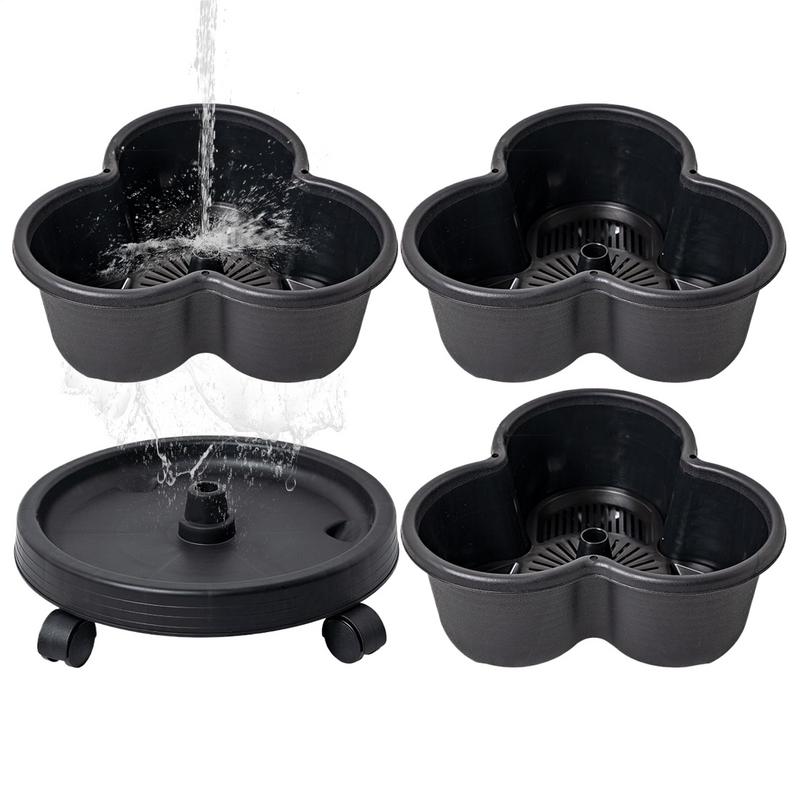 4pcs/set Stackable Vertical Fl - огляд і ціна Vertical Planter Tower