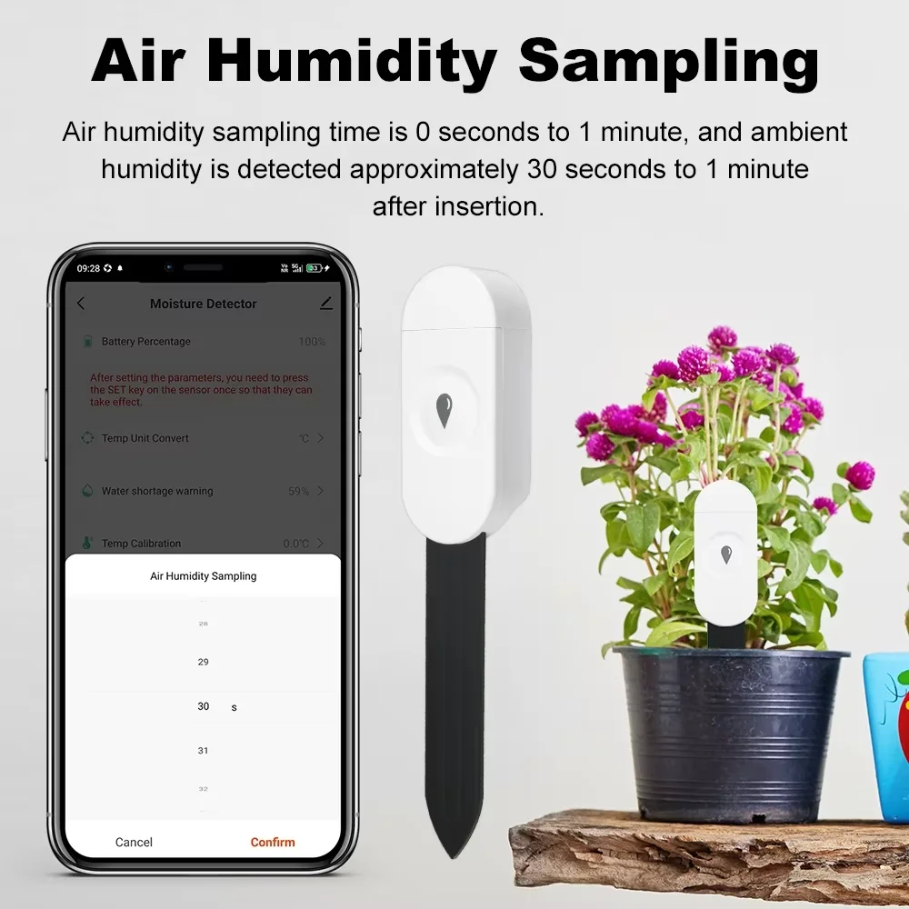 Zigbee Temperature Humidity Mo - огляд і ціна Smart Garden Sensors