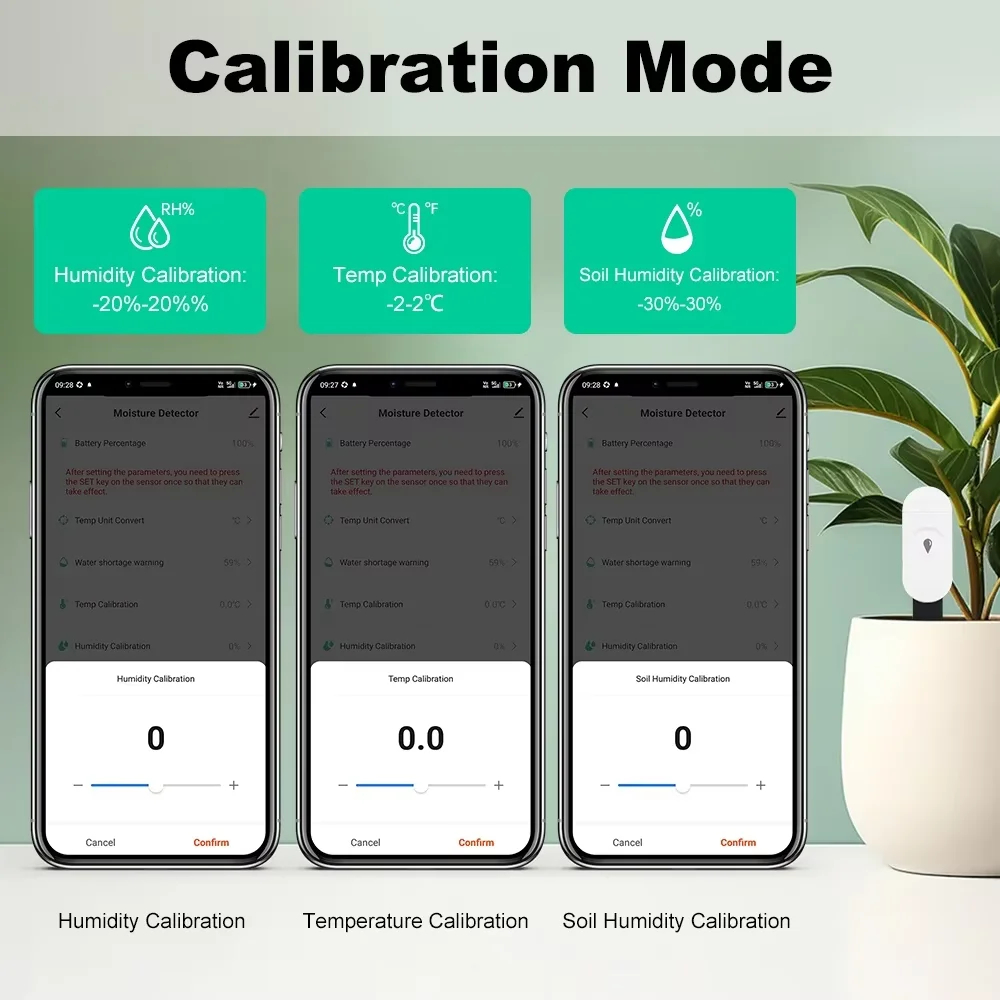 Zigbee Temperature Humidity Mo - огляд і ціна Smart Garden Sensors